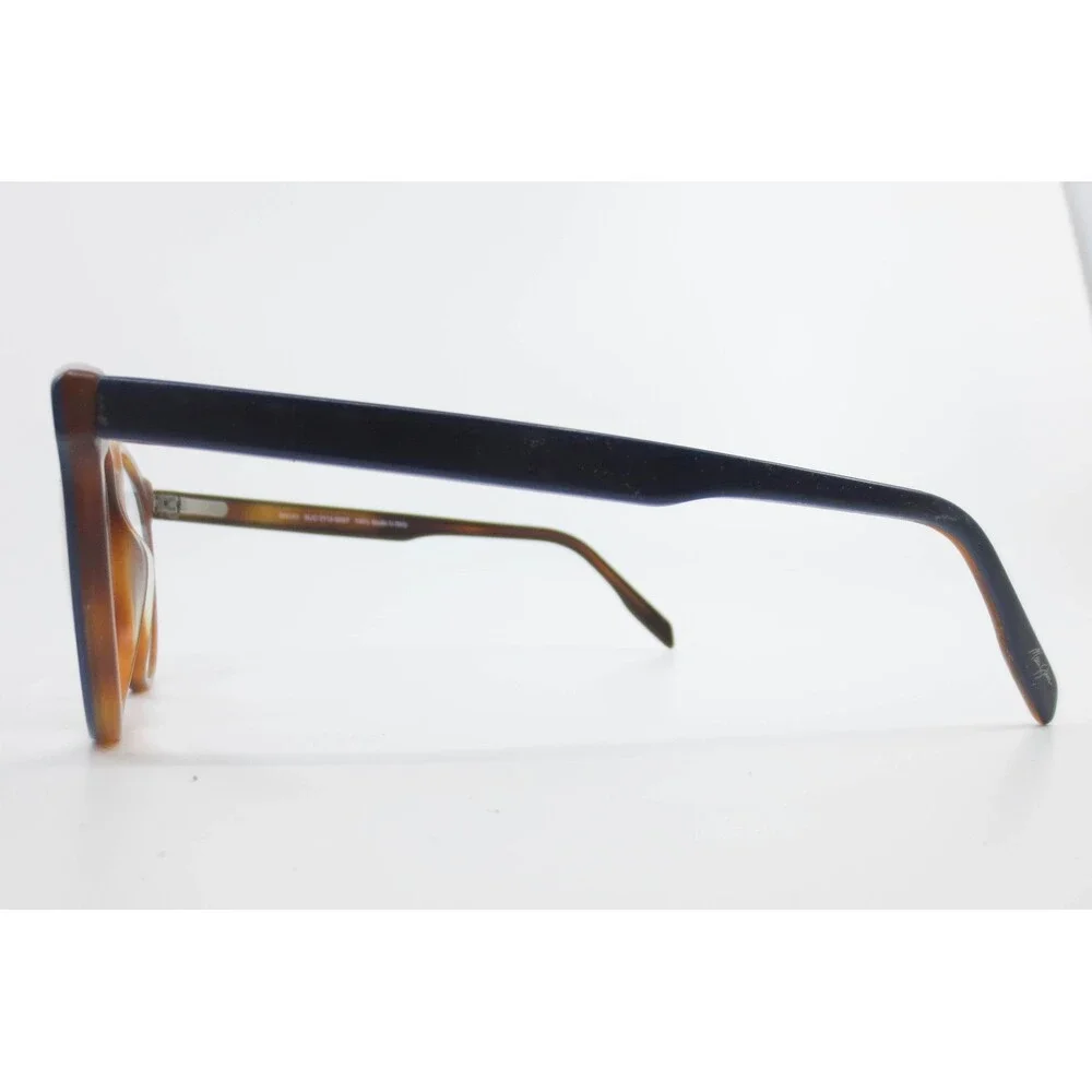 Maui Jim MJO 2118-08SP Navy Blue Tortoise Round Eyeglasses Frames Italy